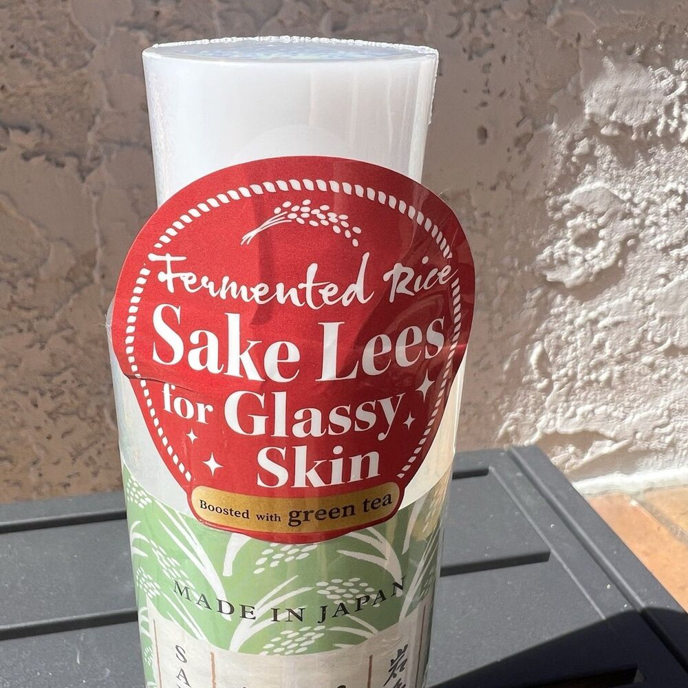 Sake Lees Fermented Rice Lotion For Glassy Skin Green Tea NEW 13.5 Fl Oz 400ml